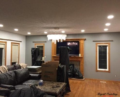 basement painted by Armando