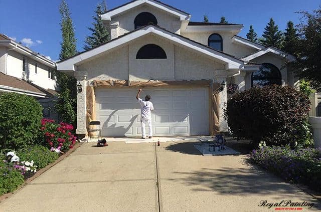 garage doors painting edmonton