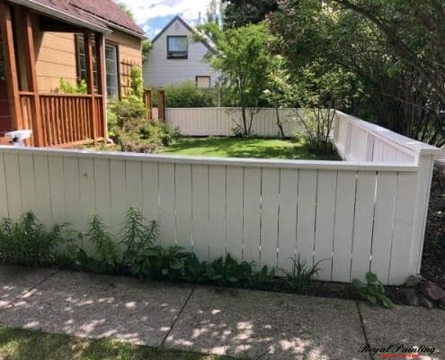 Fence Painting Contractors Edmonton