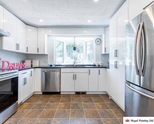 Interior Painting Cost in Edmonton, AB 4 Kitchen cabinet painters edmonton