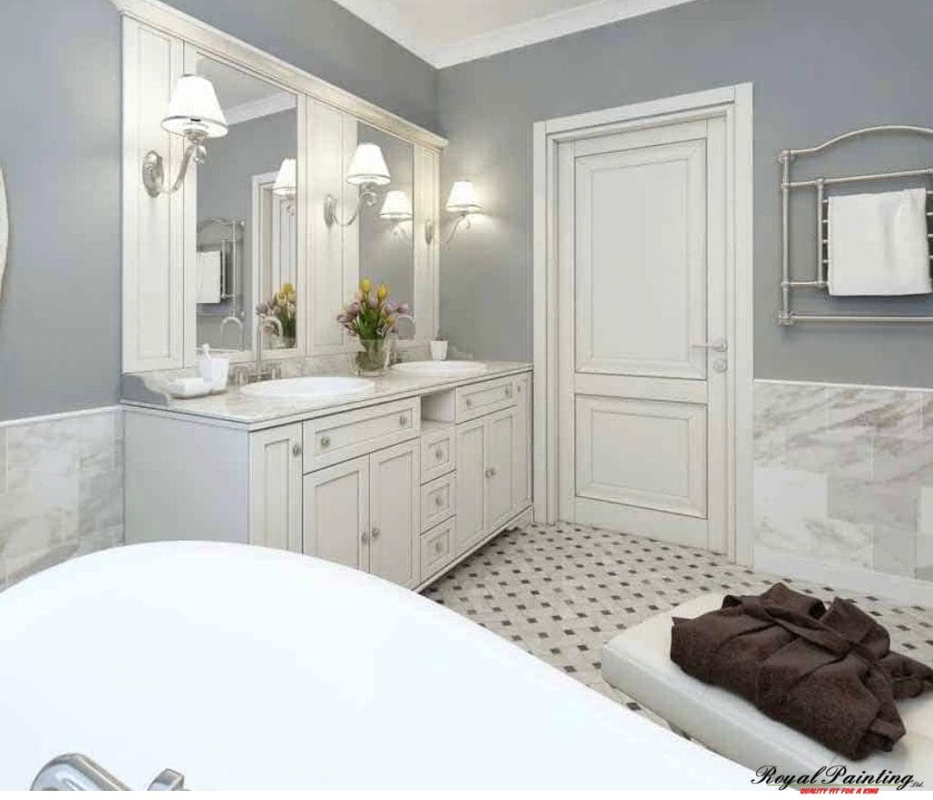 bathroom painting in edmonton