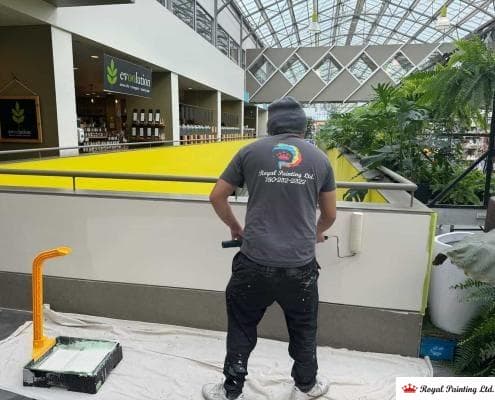 commercial interior painting in sherwood park