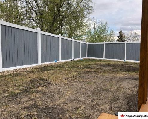fence painting st albert