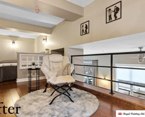 interior painting of a house in Edmonton