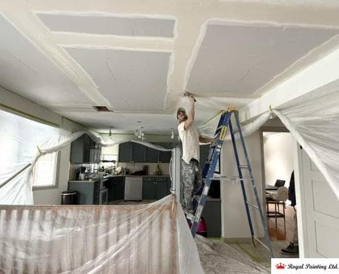 room ceiling painting
