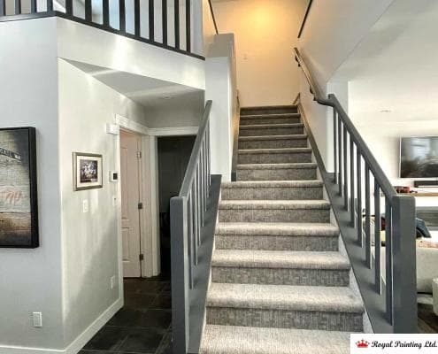 Painters Spruce Grove, AB 44 Staircase painting in St. Albert