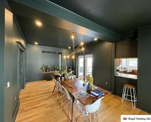 whole kitchen painting